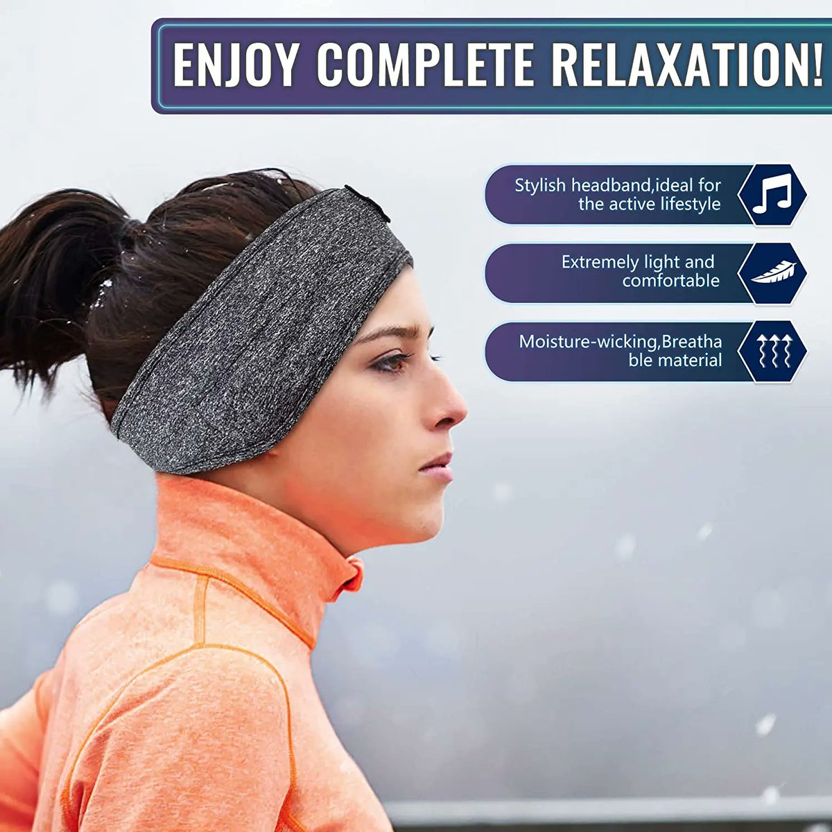 aliexpressbdeal's tweet image. 89 / 
BIG Promotion #11.11 #blackfriday #cybermonday !!!
Thin Summer Sleep Headphones Bluetooth Mask Wireless Sports Headband with Speakers for Workout Jogging Yoga Insomnia Travel

Purchase link: s.click.aliexpress.com/e/_c3GRbOjd

Make your order quickly or add to