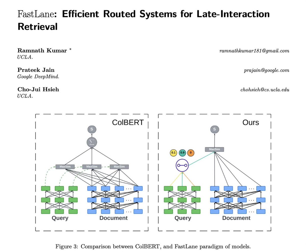 prithivida's tweet photo. FastLane for Late-Interaction. 

https://t.co/luPbfB71JB https://t.co/CFGsmcIVf5