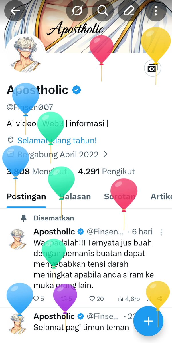 Apostholic tweet media