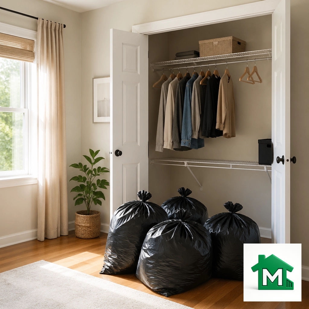 MovingNextdoor's tweet image. Bagging up the clutter. Making room for guests (and some peace of mind). 🧹 720-584-0006 #SpringCleaning #JunkFree #MovingNextdoor