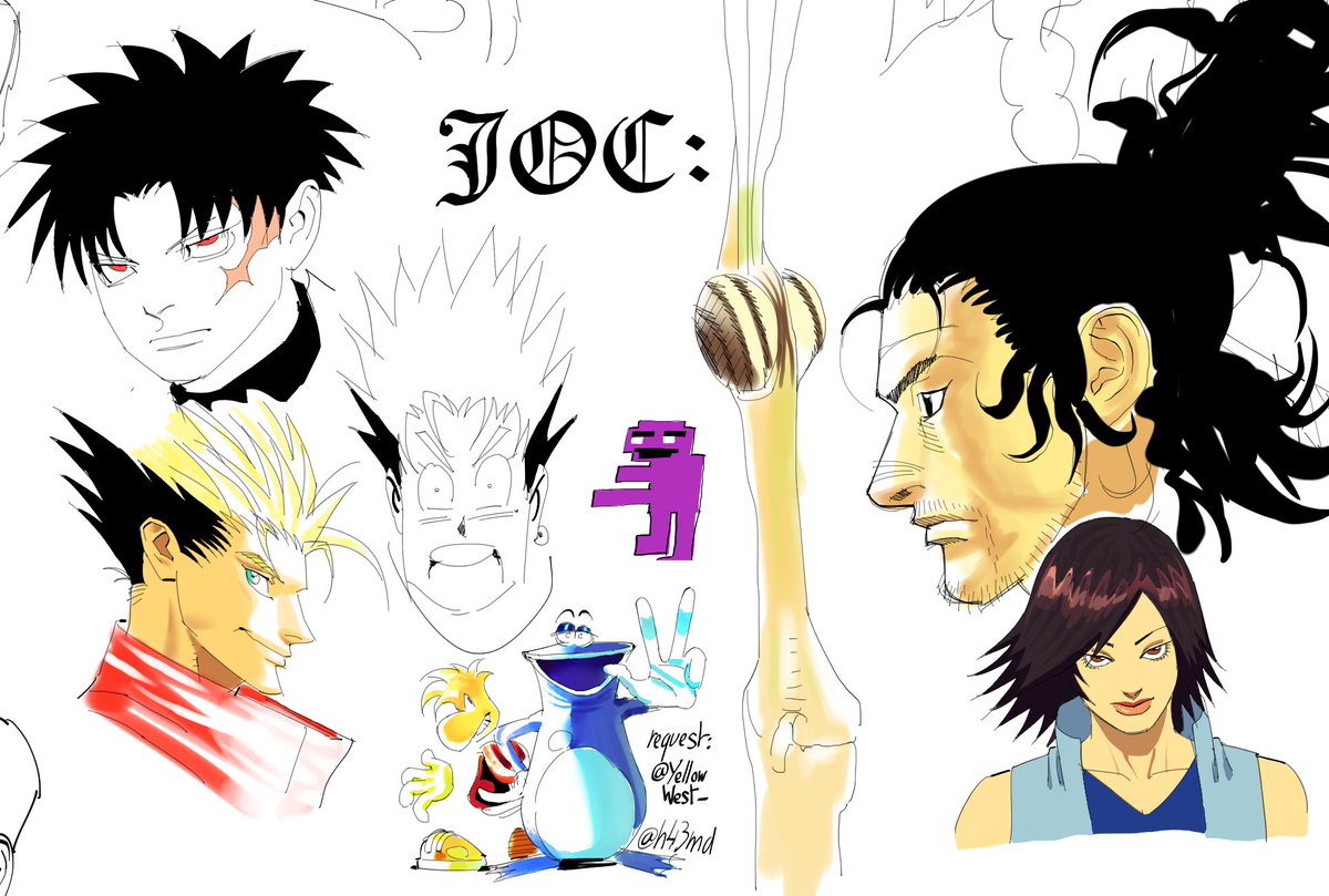 h43md's tweet photo. the low angle shots in jojo are always so sauced https://t.co/e8762FS99A