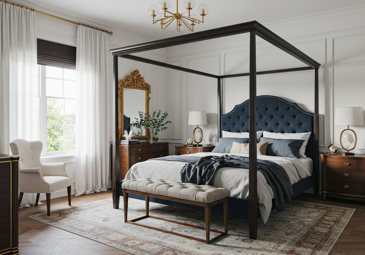 RenataVLewis's tweet image. Love traditional style? You're in luck! ✨

Discover 38 inspiring bedroom designs with timeless patterns, colors, and charm. 😉

#Bedroom #BedroomDesign #TraditionalStyle #TraditionalBedroom
 LocalInfoForYou.com/123448/traditi…