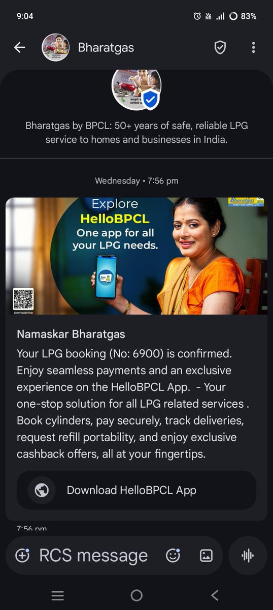 sanjit_zone's tweet photo. @BPCLimited maine cylinder book kiya tha 22/04/26 but wo abhi tak deliver nhi kiya gya 👀
Kya apke pass stock nhi hai ya ?... https://t.co/lDGoKenDQE