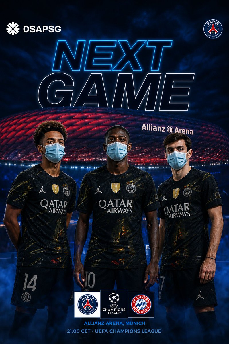 ❤️ SA | PSG 💙 tweet media