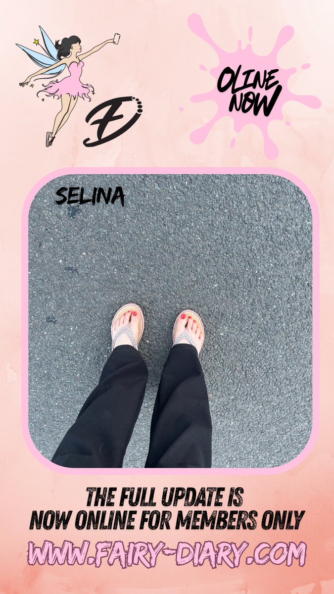 fairy_diary_com's tweet image. Today's member updates are now exclusively online in the member area 🥳 Summer has finally arrived for Selina and her feet, too. With summery toenails and her feet outdoors. And Liana with her feet in the garden and in the mud 😍 #fairydiary #fairy #diary #feetmodel #germanfeet