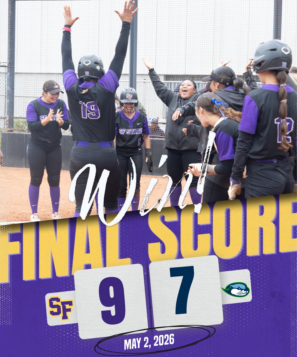 SF State Softball tweet media
