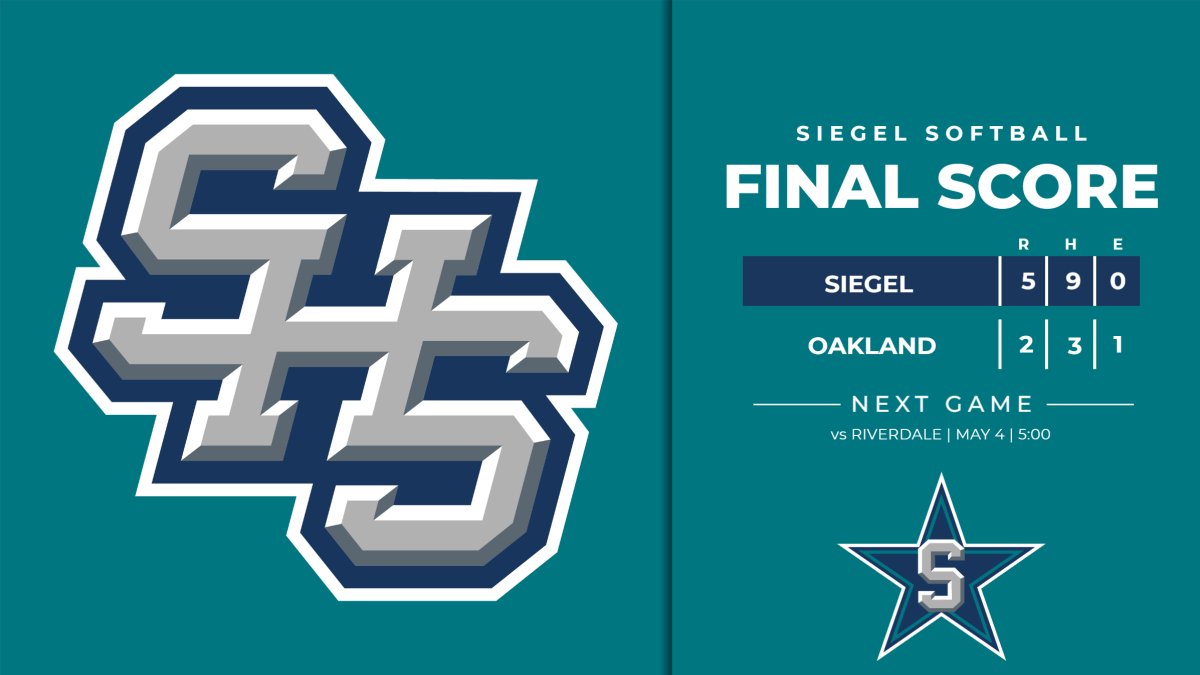 Siegel Athletics tweet media