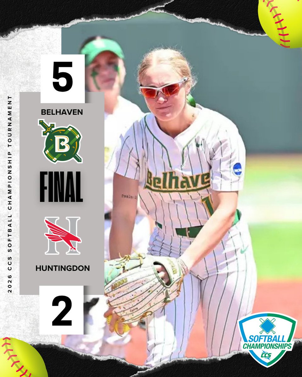 CCofSouth's tweet image. Champions crowned 🏆🥎

@belhavenblazers come out on top and take down @hchawkssports to secure the CCS Softball Championship title! What a battle to finish the season 👏

#CCS | #CCSSB | #CCSChampionships |#WeAreTheSouth