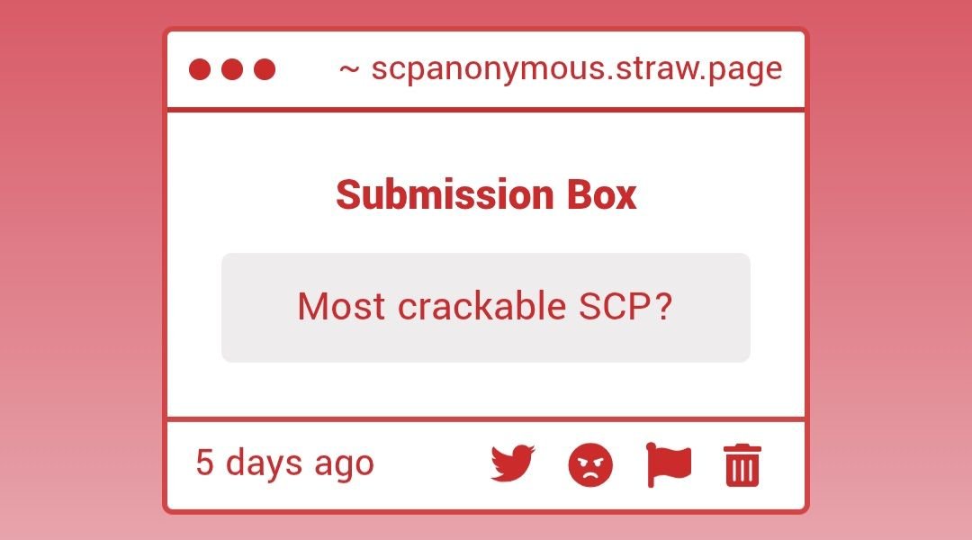 SCP ANONYMOUS tweet media