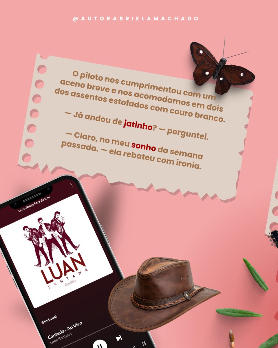 Uma música do Luan = Um quote de Notas Fora de Tom ❤️