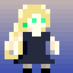 Agaresrr's tweet photo. Aquí trate de hacer algo distinto.

Yo pienso que me quedó bien.

Intentaré hacer uno más, pero totalmente distinto antes de pasar al siguiente nivel.

Tal vez sea algo más escalofriante...

#pixelart https://t.co/EVjm8wBUpG
