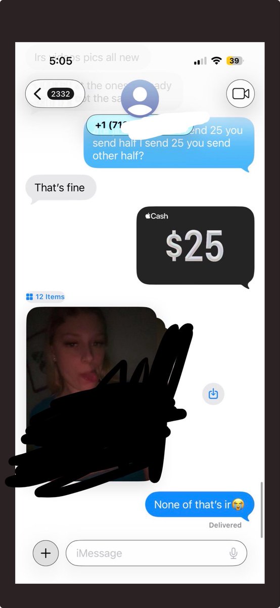 alwaysbuying1's tweet photo. @kaelynelizabet7 be careful
They will scam then threaten you #buyingcontent #sellingcontent https://t.co/kze99zNAJ6