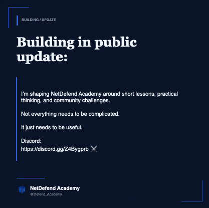 NetDefend Academy tweet media