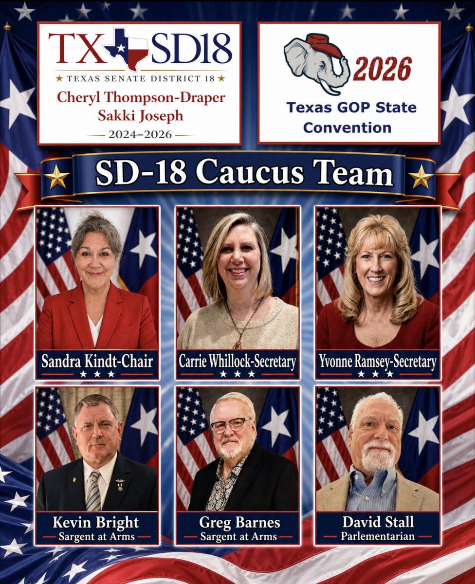 LavacaRepubsAll's tweet photo. June 11-13 2026 RPT State Convention SD-18 https://t.co/rvKeSzqLuo