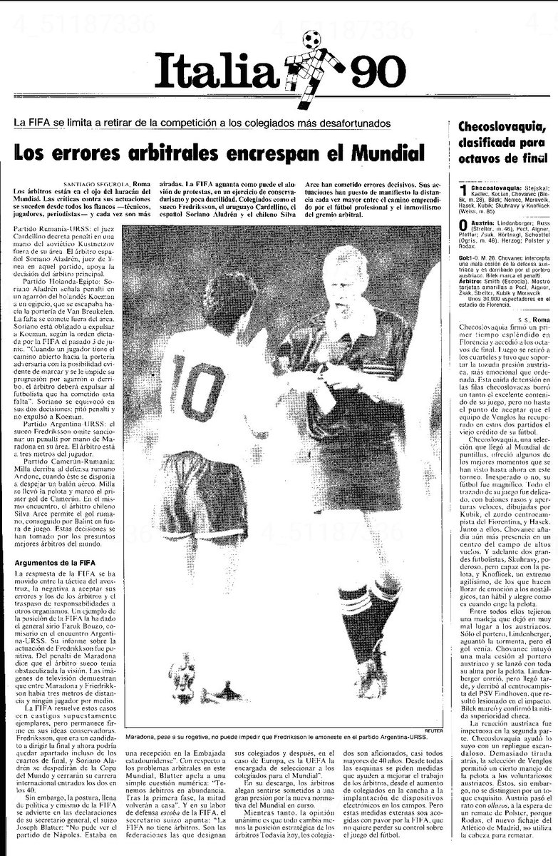 JuanKinka's tweet image. 1990

#Italia 90

#Argentina #Colombia #CostaRica 

#CopaMundial #FIFAWorldCup