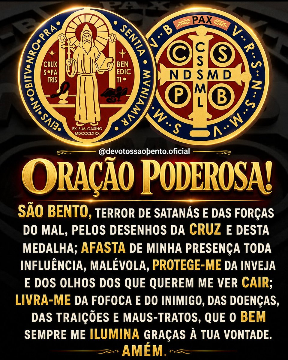 Devotos São Bento.oficial tweet media