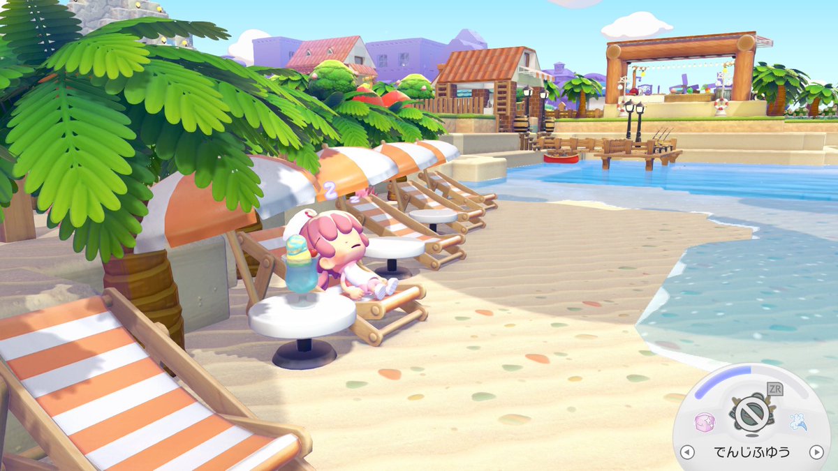 chick_hops's tweet photo. 海面を引けさせて波打ち際のビーチを作ったよ✨🏖️✨ https://t.co/66gEN15gC6
