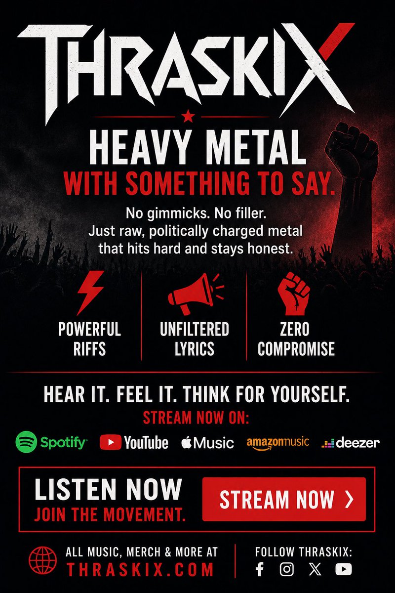 thraskix's tweet image. #Thraskix #MetalHead #NewMetal #ModernMetal #UnsignedBand #LoudAndProud #ThinkForYourself