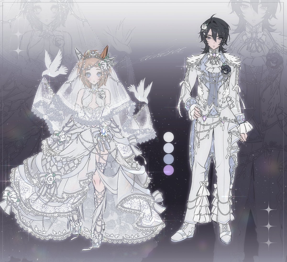 fixitieser_'s tweet photo. ToreBiko outfit designs🤍⊹ ࣪ ˖ https://t.co/jXafIPZryh