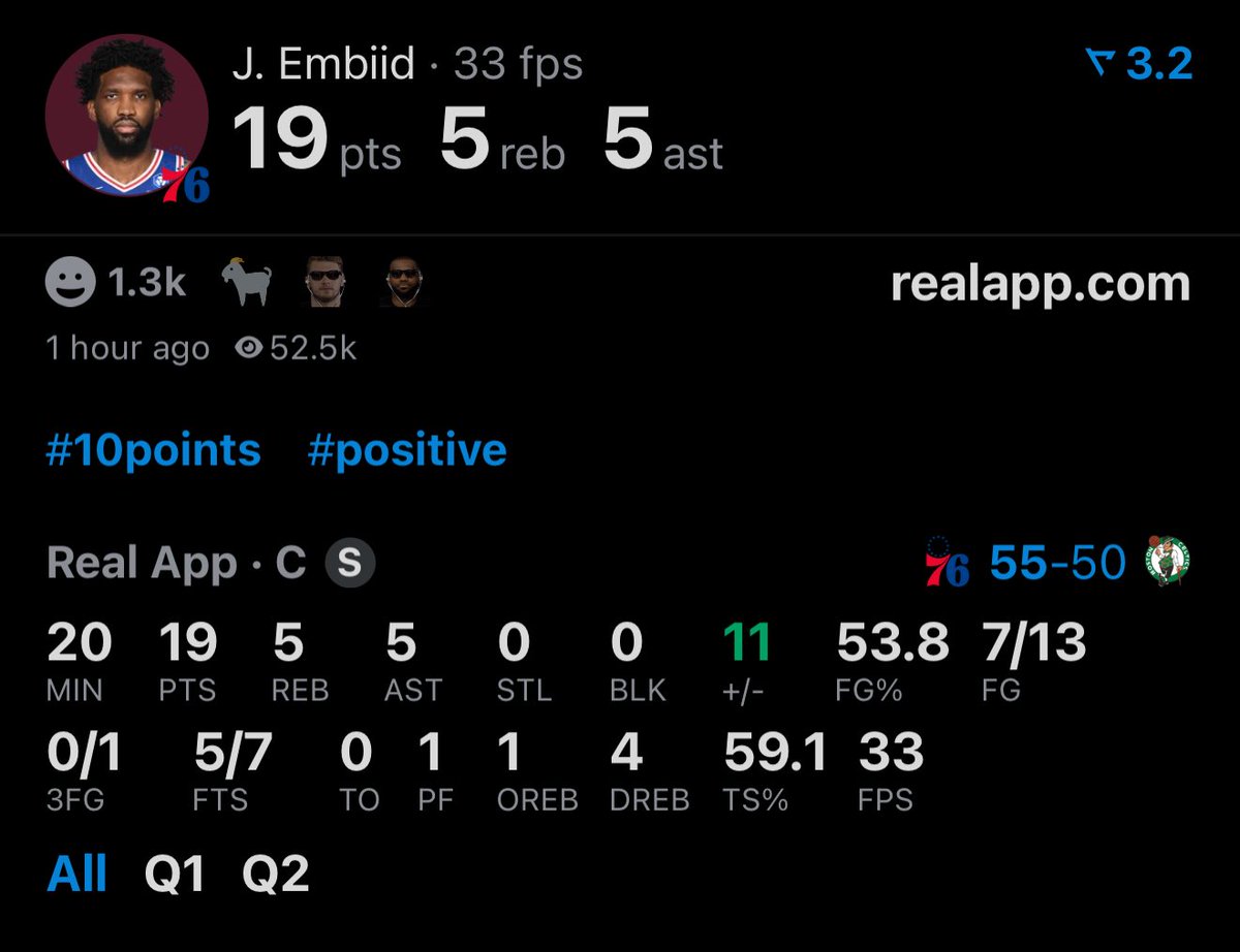 Real App tweet media