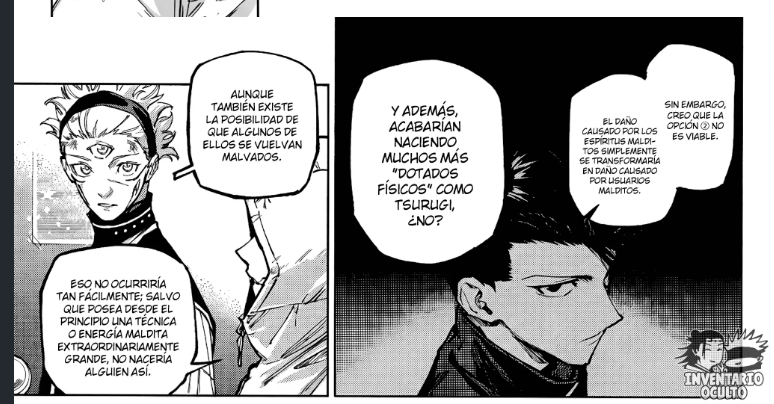 Hector25102's tweet photo. @sebs_appeal @Juanlurc91 @Quesocrema_001 @GeneralChrollo debe ser por este panel de aqui, ya que dice "salvo que posea desde el principio una tecnica o energia extraordinariamente grande no nacera alguien asi" haciendo referencia a los restringidos https://t.co/5RGCuYNHtu