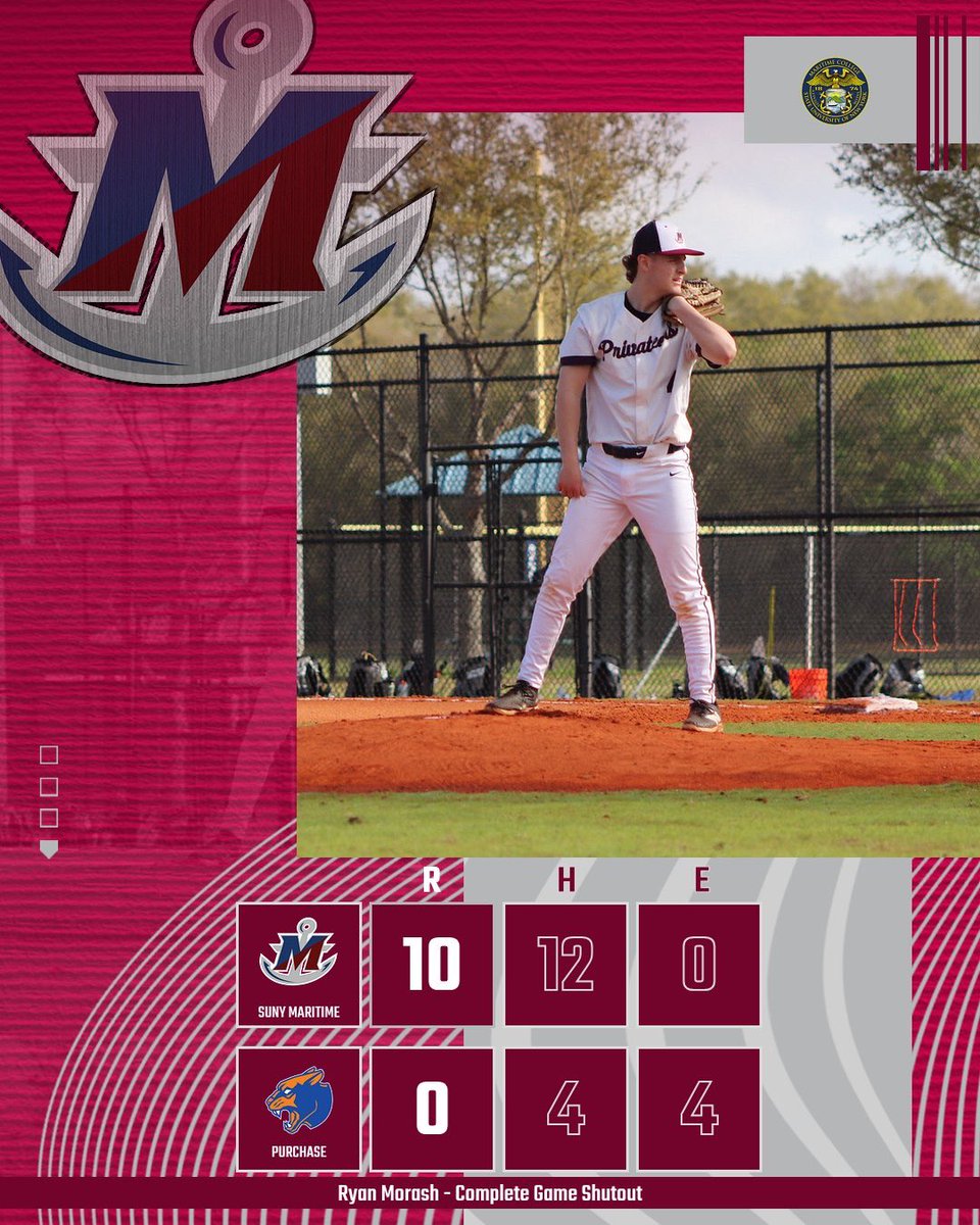 What a way to honor our seniors! The boys dominated both ends of a doubleheader against Purchase on senior day and locked up the number 2 seed in the upcoming conference playoffs!!!

We’re back in action this Friday in the double elimination bracket of the conference playoffs!