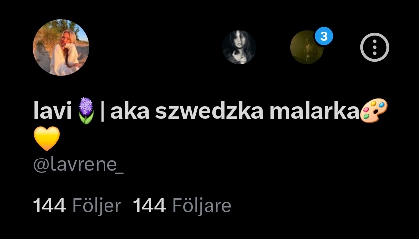 lavi🪻| aka szwedzka malarka🎨💛 tweet media
