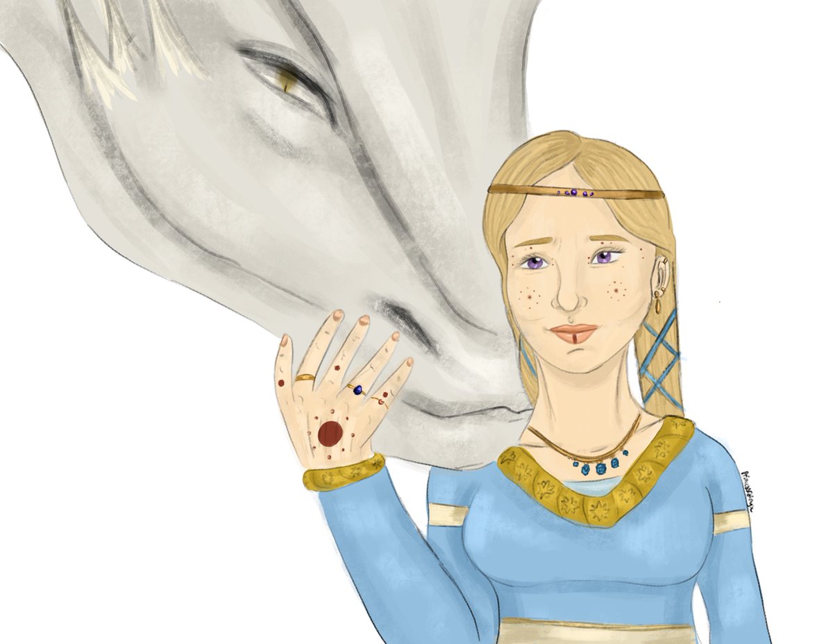princessrainyx's tweet photo. Good queen Alysanne and Silverwing

#asoiaf https://t.co/CaZcWesYNr