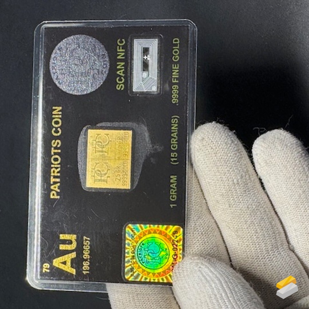 peermetalslist's tweet image. 🥇 AFFORDABLE GOLD!  15 Grains (approx 1 gram) .9999 

Fresh drop alert! This one's moving fast.

Price: $144.35
Weight: 0.031 oz

Stack smart with PeerMetals.

Link in bio 👆

#PreciousMetals #Investment #PeerMetals #Gold #GoldStacking #GoldCoins #Tangi… ift.tt/yHMDJ47