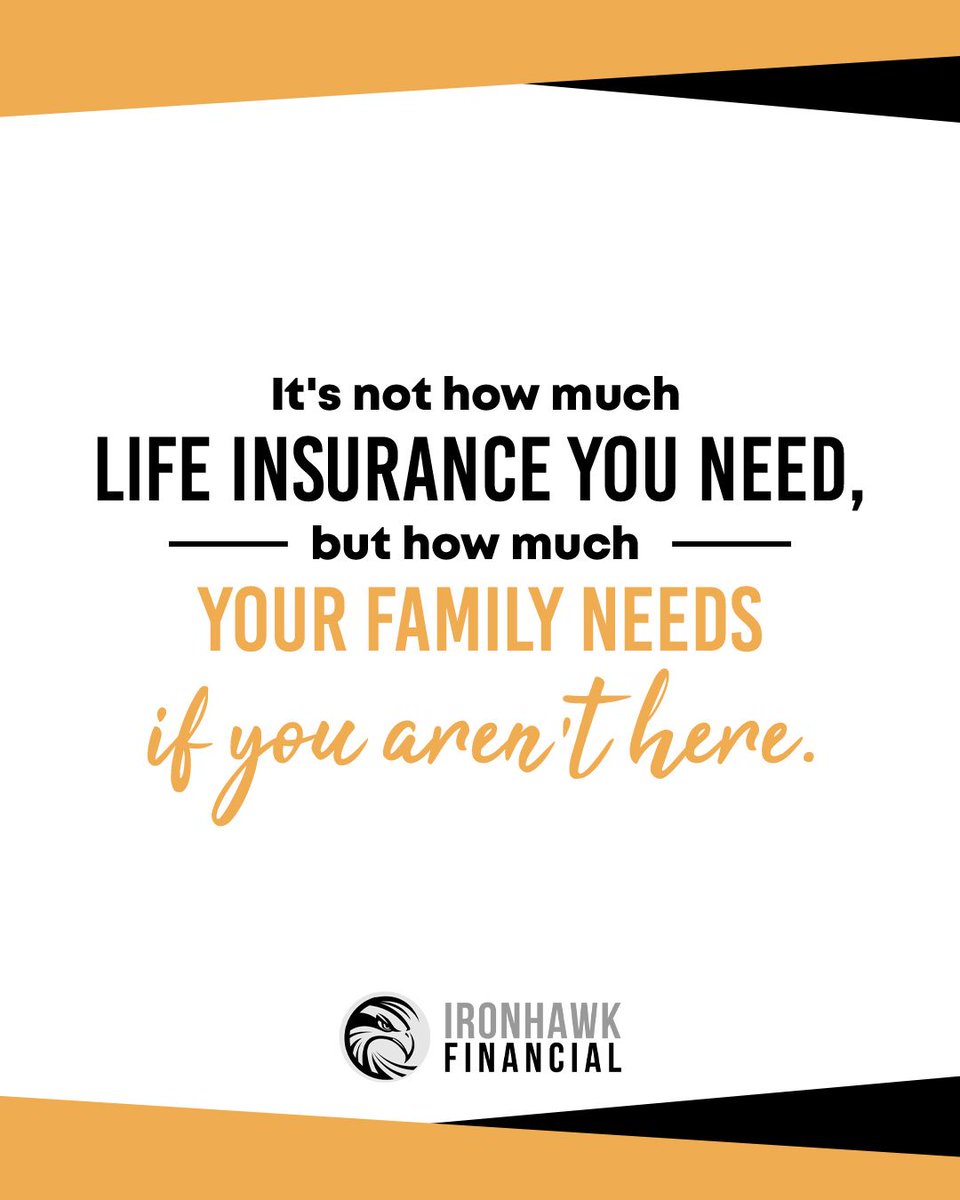 IronHawkFin's tweet image. Life insurance is about protecting the people who depend on you most. 🛡️ Ironhawk Financial helps families build simple strategies for security, stability, and peace of mind. Plan today. Protect tomorrow! 🦅

#LifeInsurance #FamilyProtection #IronhawkFinancial