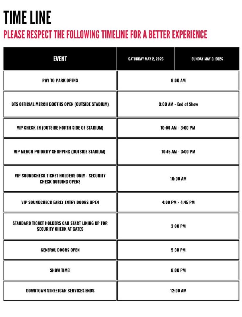 VioletL_Phoenix's tweet image. Know When You Go 
BTS World Tour ‘Arirang’ in El Paso
#BTS_WorldTour_Arirang_ElPaso
Saturday &amp;amp; Sunday May 2-3, 2026
#BTSARMY #ARMY