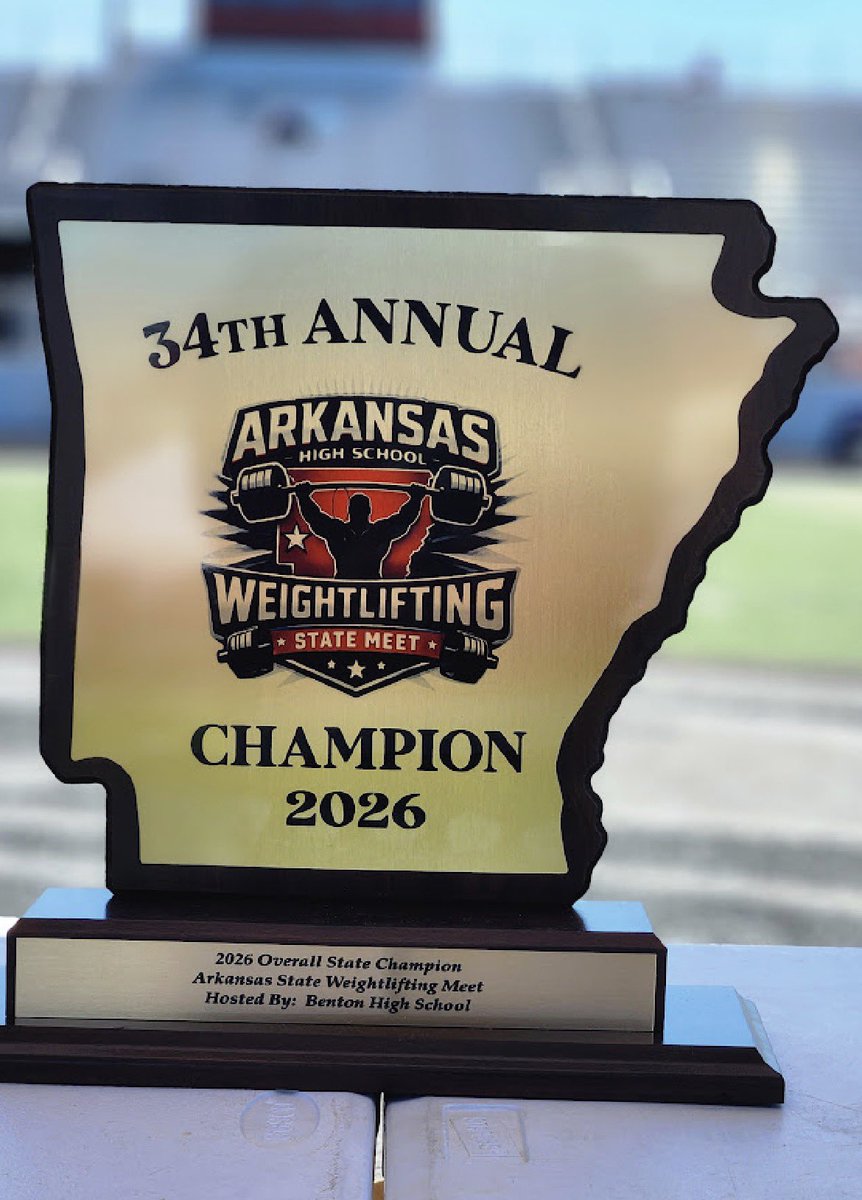 coachofpdc's tweet photo. I am extremely Proud of the Effort our Team has put in this Strength Season to get better for the upcoming season along the way we won another State Weight Meet Championship! #8inaRow #BuiltBentonTough @BentonTDClub @bentonschools https://t.co/kmzbXc2MEC