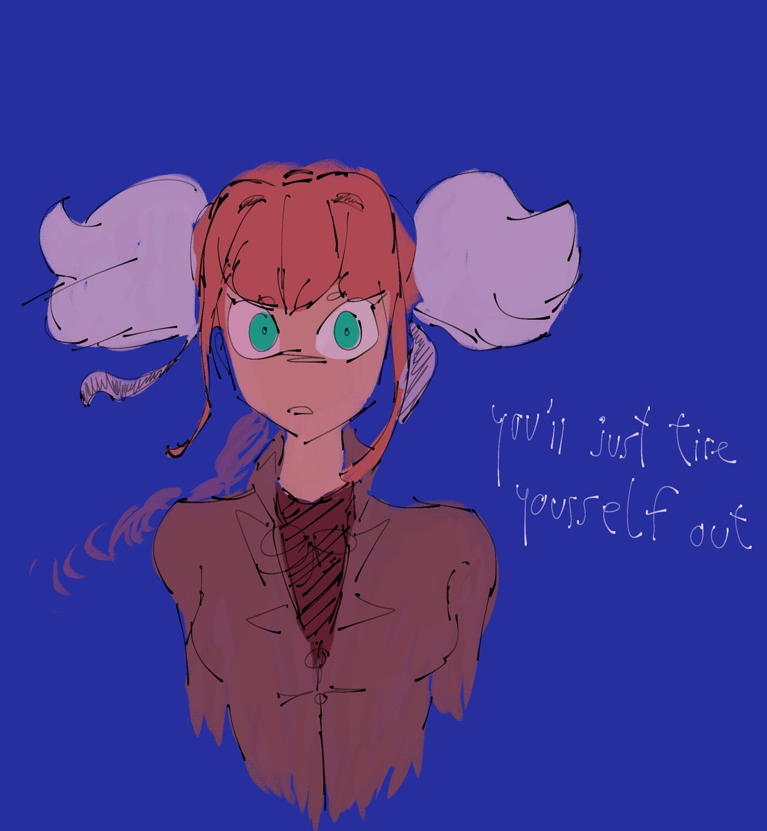 katierock_'s tweet photo. my submission for sayonika  #ddlc #sayonika https://t.co/ekq43UrgGa