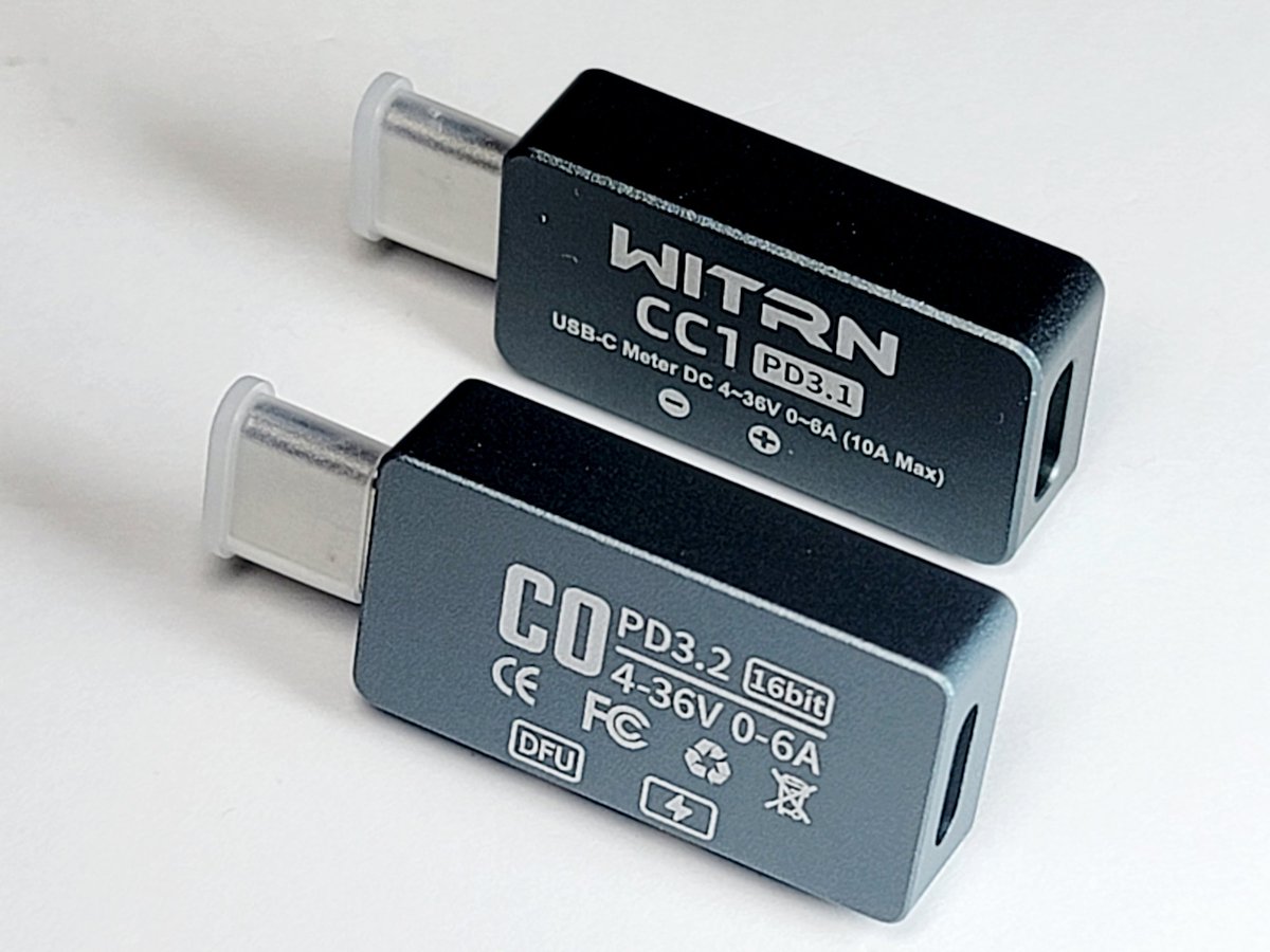 新製品ALIENTEK C0がWITRN CC1と似過ぎてて間違い探し。
#USBテスター