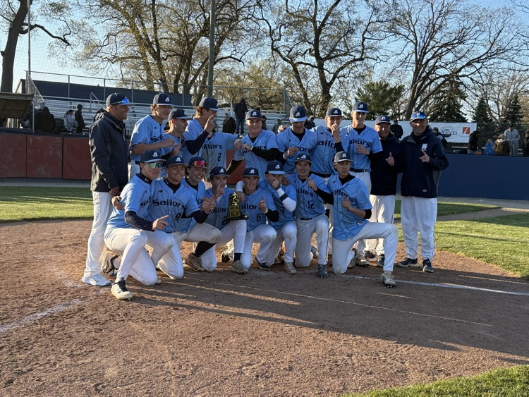 ShoresAthletics's tweet photo. Always a great day to be a Sailor, but what a week!  GMAA was this week in many sports.  Today we added titles in Girls Tennis and Baseball!  That brings our spring total to 5 GMAA Championships.  1 away from a sweep! https://t.co/RJvJw1rv92