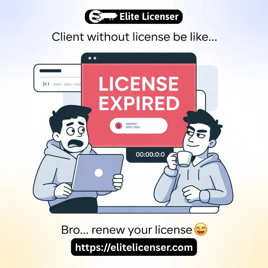 APPSBD's tweet image. Keep your software (and your clients) running smoothly. 🚀

Avoid the downtime and the stress of expired licenses. Elite Licenser makes management easy so you can focus on what matters.
elitelicenser.com

#EliteLicenser #ProductivityTools #SoftwareDevelopment...