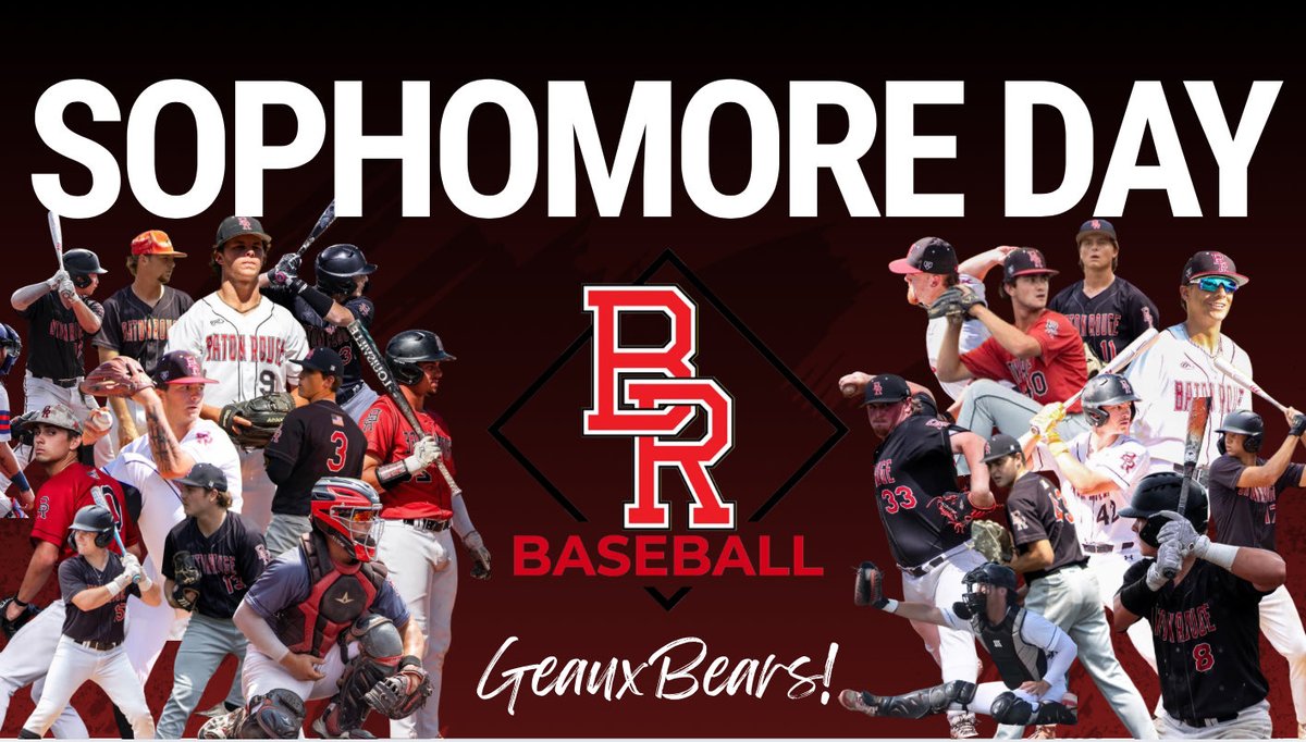 BRCC_Baseball's tweet photo. Despite the rain and the cancellation of the Bears game, the BRCC athletic department made every effort to honor and recognize our 2026 Bears sophomore class this afternoon at the Bonne Sante Wellness Center. https://t.co/zrhJ6oIPLh