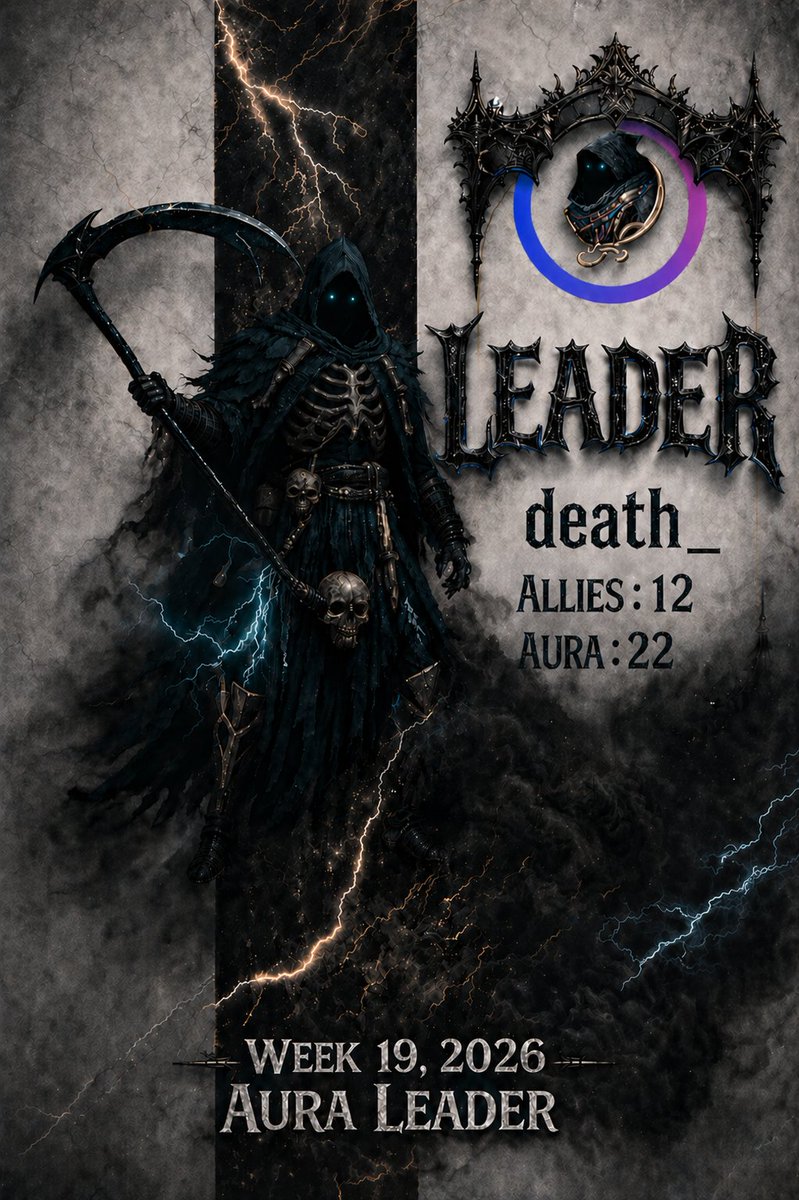 AuraChati's tweet image. This week’s top leaders have claimed the throne as Aura Leaders. 👏 Congratulations on dominating the aura in AuraChati! 🔥
#aurachati #anime #combat #aura