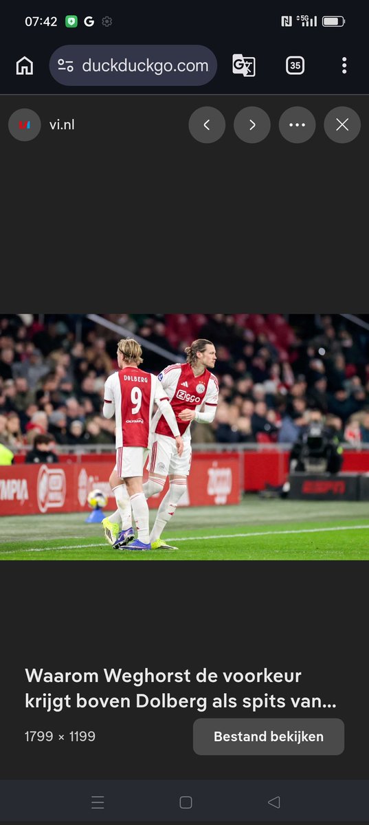 LammertAlbertus's tweet image. #Dolberg #KasperDolberg 
= 
de ideale Ajax 9

als #WoutWeghorst uit de buurt is 
speelt #KasperDolberg heel goed 

#Weghorst kills Kasper 
zo #Huntelaar dat 8 jaar geleden deed 
zo
#Wout bij #FCTwente ook #SamLammers kapot zal maken 

Dolberg 9 #Lammers 10
=
#Ajax ideaal
