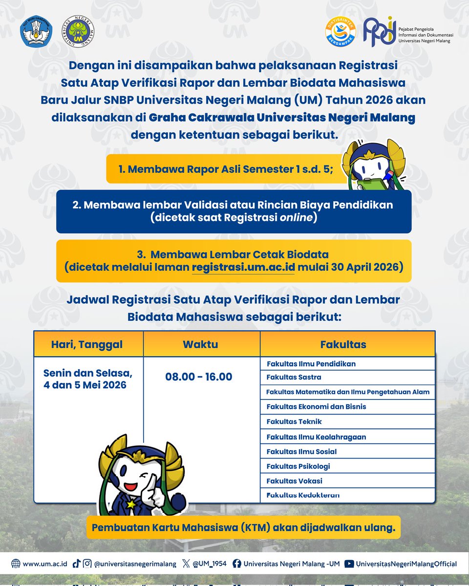Universitas Negeri Malang - UM tweet media