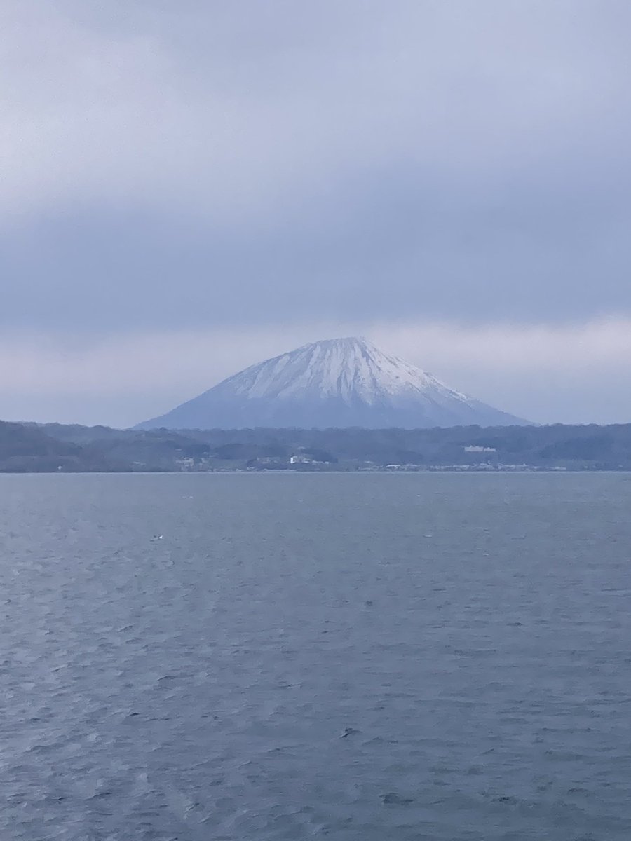 さっきよりちゃんと撮れた。
マジ羊蹄山良いわ〜☺️