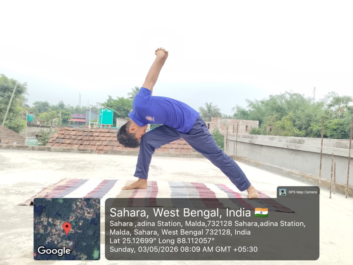 MaldaNss's tweet image. 48 day to go...
Countdown for 12th International Day of Yoga #IYD2026 #yoga
Morning Yoga session  by  Vol Ananda Rajbangshi  ,    Malda College @YASMinistry @rdnss_kolkata @BhartiyaConnect @ishafoundation
@_NSSIndia 
@MYBharatHQ @PIB_India