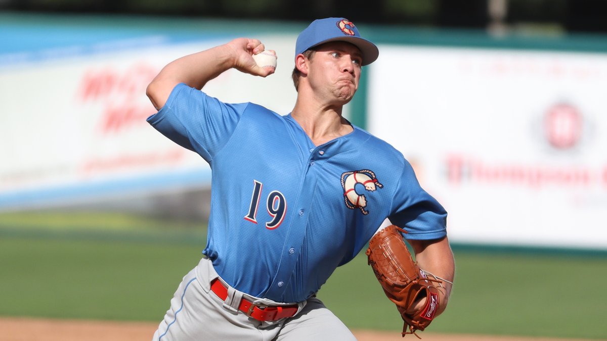 MLBPipeline's tweet image. Gage Wood is proving that his 19-strikeout performance in the Men's College World Series was no fluke.

The #Phillies' 2025 first-rounder keeps racking up the K's during the opening of his pro career: atmlb.com/4n8BwUn