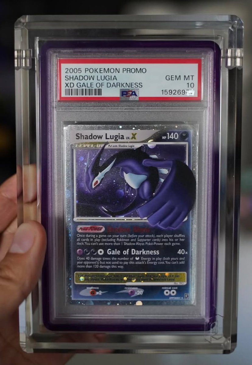 imdantab's tweet photo. make this a real card already 😭

Shadow Lugia Lv X would've outshined Charizard. Too OP. https://t.co/hCnEKZtoG6