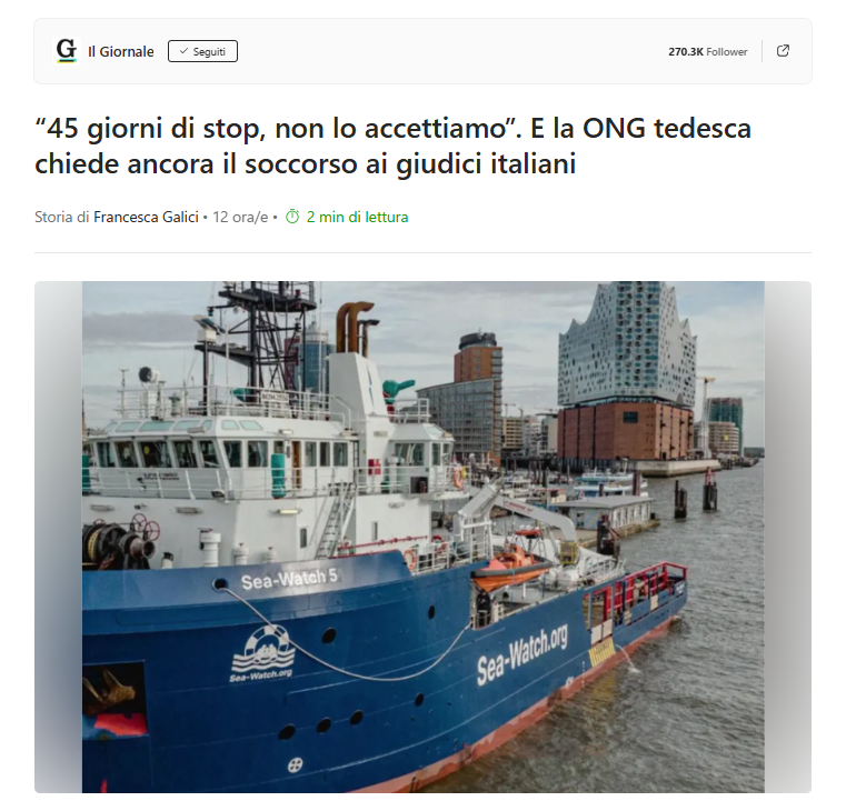 Siddh60's tweet photo. Un sacco di soldi persi... Accordi già fatti con gli scafisti. E come fanno ora? Ci penseranno le #togherosse!
#Seawatch

https://t.co/D4trMDF6WE https://t.co/MxOLygdb2D