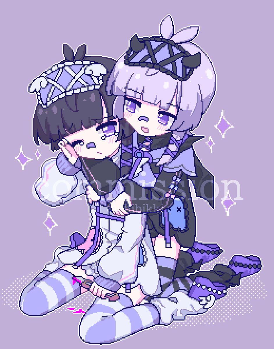 chibikki__'s tweet photo. 【commission】
Thank you for ordering from me ♡ https://t.co/iC3rbGopVD