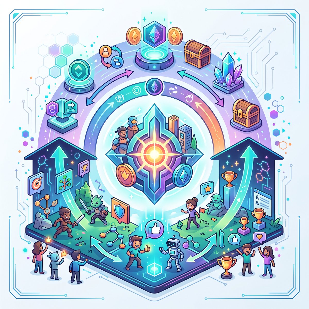 infinitechlife's tweet image. Most GameFi projects die because they prioritize tokenomics over retention. By 2026, the winners will build economies around player stickiness first, not the other way around. 🎮💰 #GameFi #Web3Gaming #Tokenomics