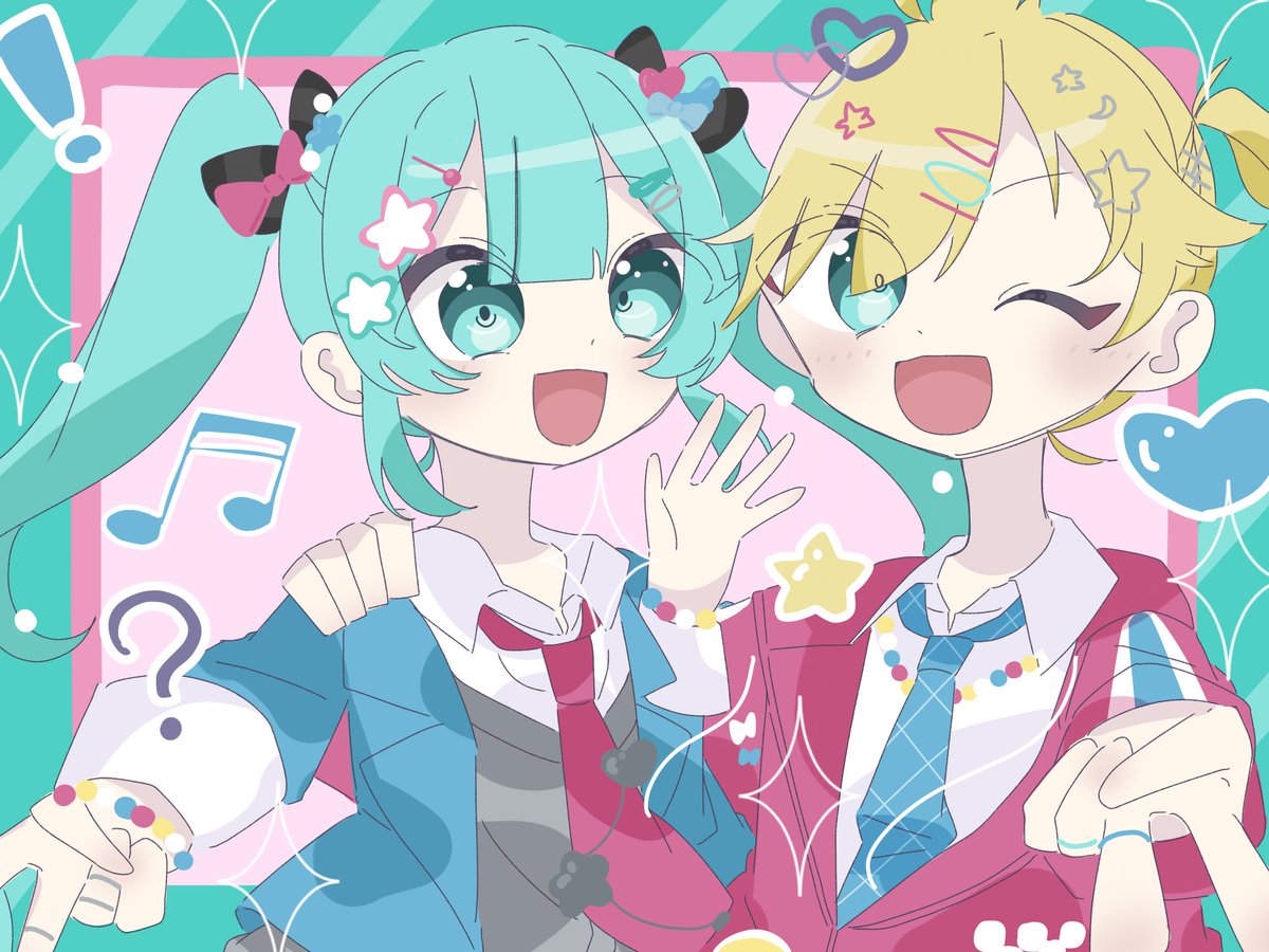❤️ レンガ★さま❤️ prsk_NL #レンミク