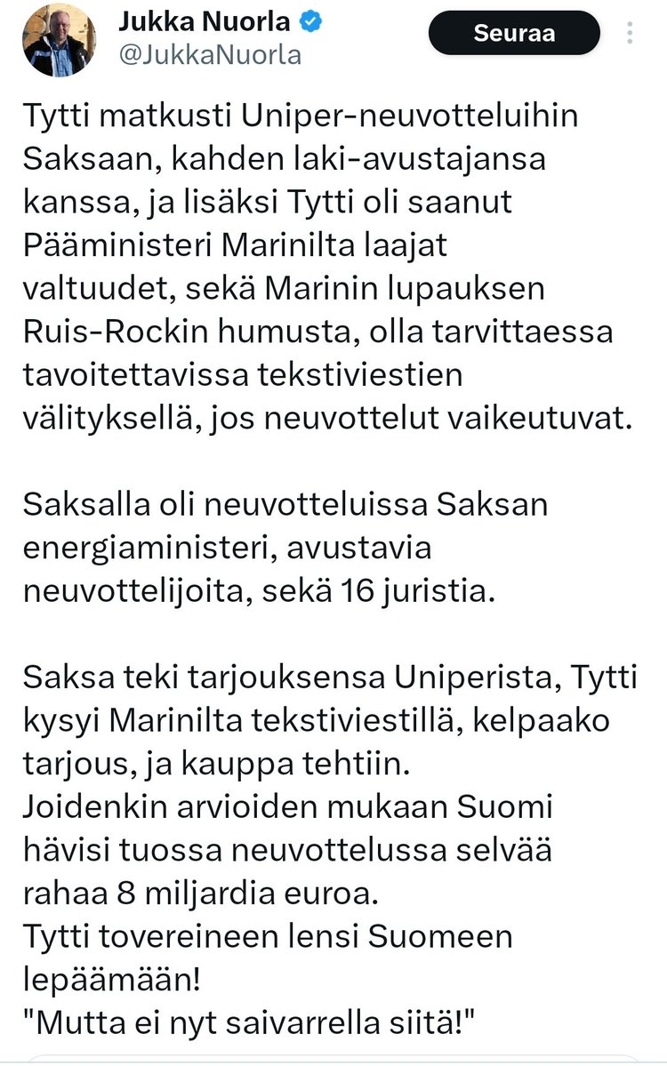 Pirkko Määttä tweet media