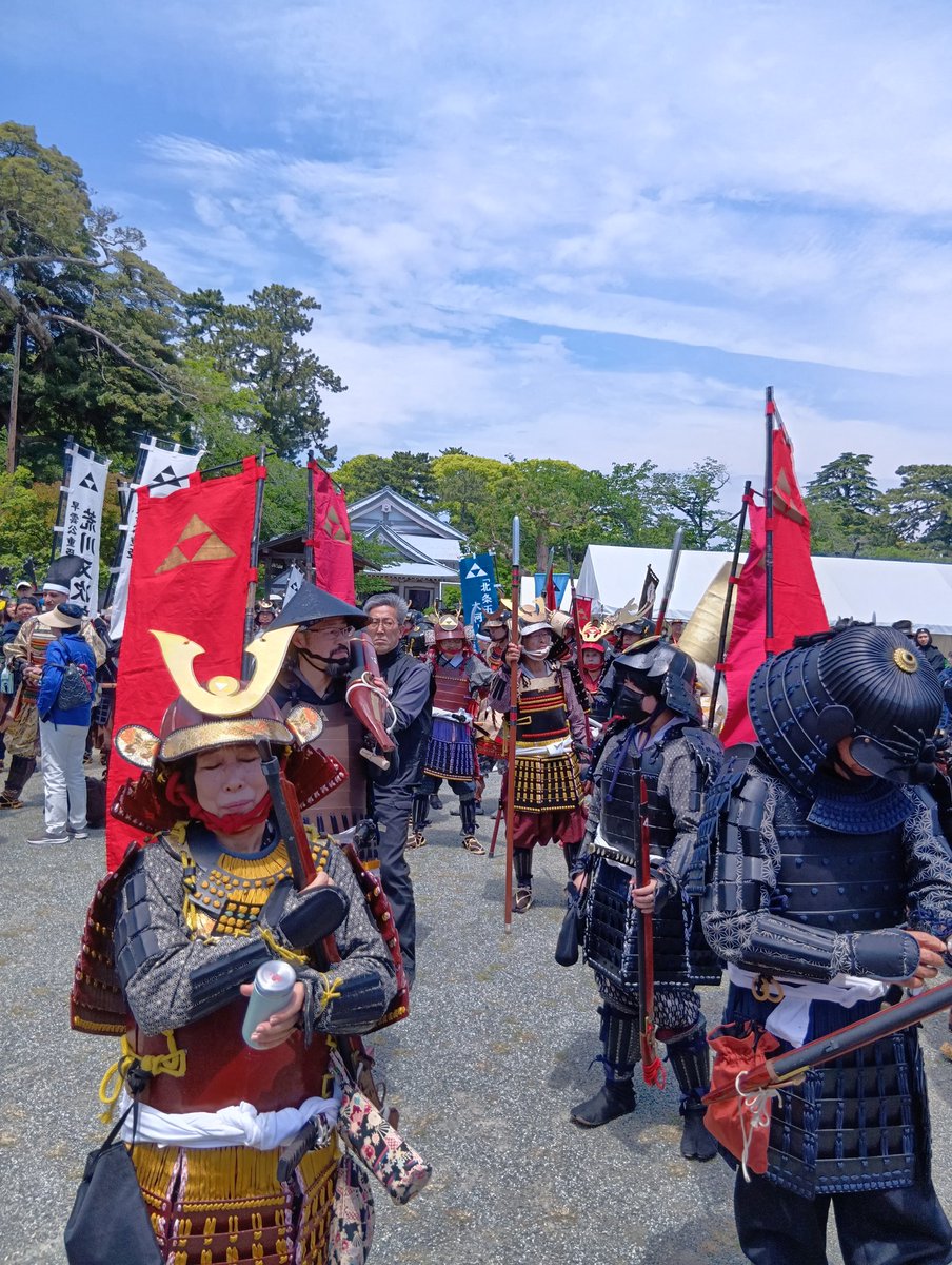 田中健一伊豆高原五月祭、5/3小田原北條五代祭り5/16,17伊東祐親まつり tweet media